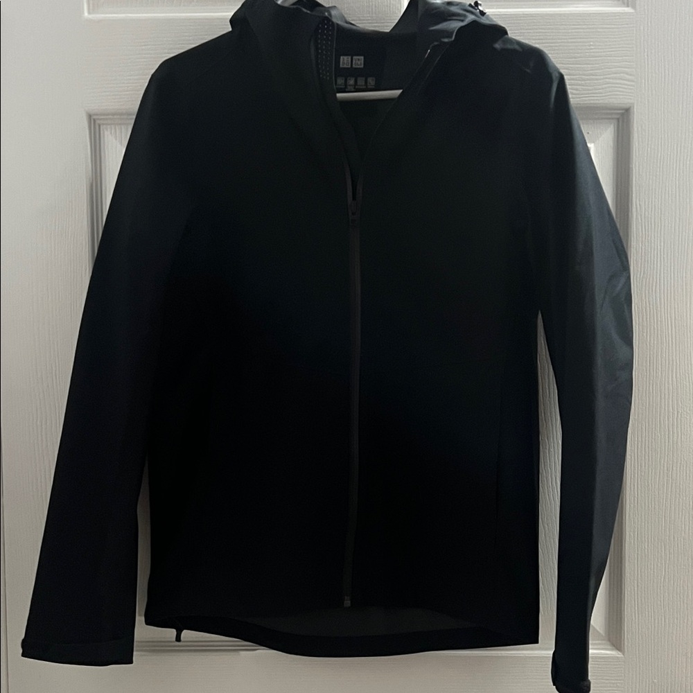 Uniqlo Black Waterproof Jacket